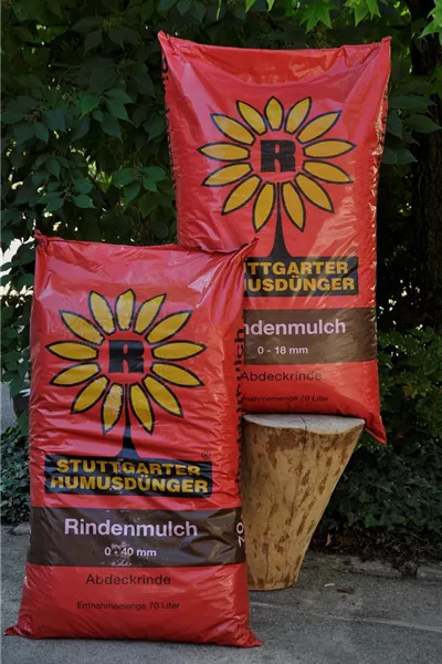 Rindenmulch verschiedene Körnungen